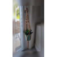 Macramé plantenhanger handgemaakt